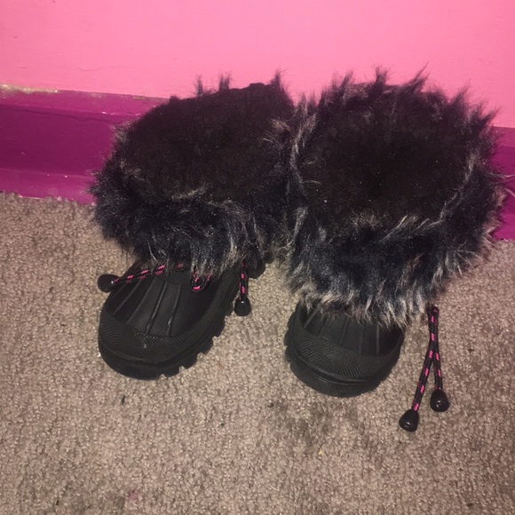 Toddler Girls Snow Boots - Picture 5 of 6